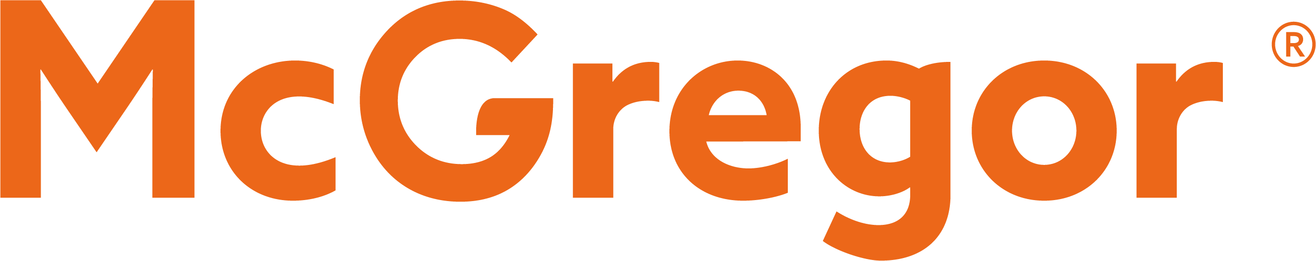 McGregor Logo Orange
